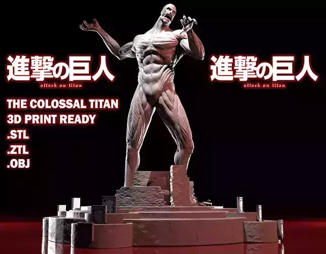 THE COLOSSAL TITAN 3D print model