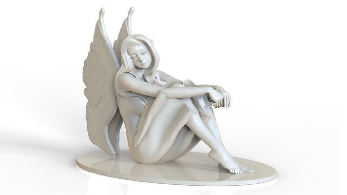 The Fairy Sculpture 3D print model