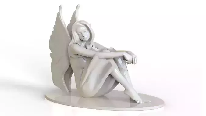 The Fairy Sculpture 3D print model