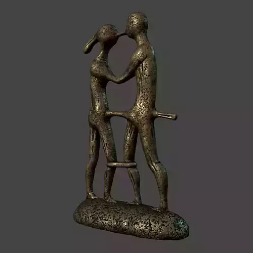 Statue Bridal Couple 