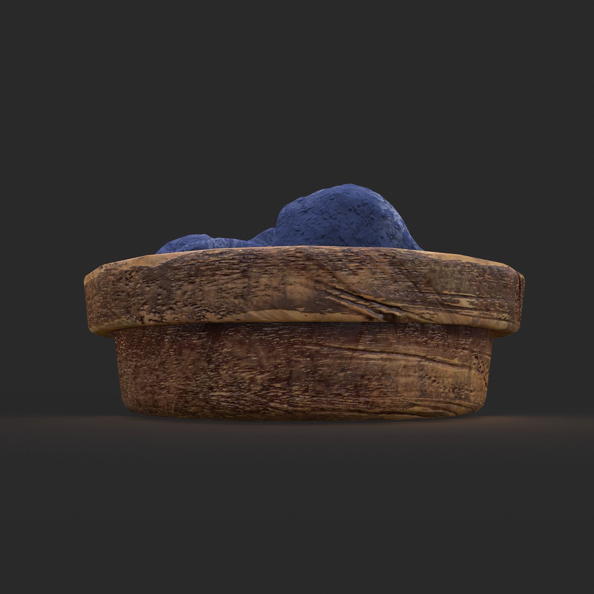 Dry Dye Chunks Low-poly 3D model_16