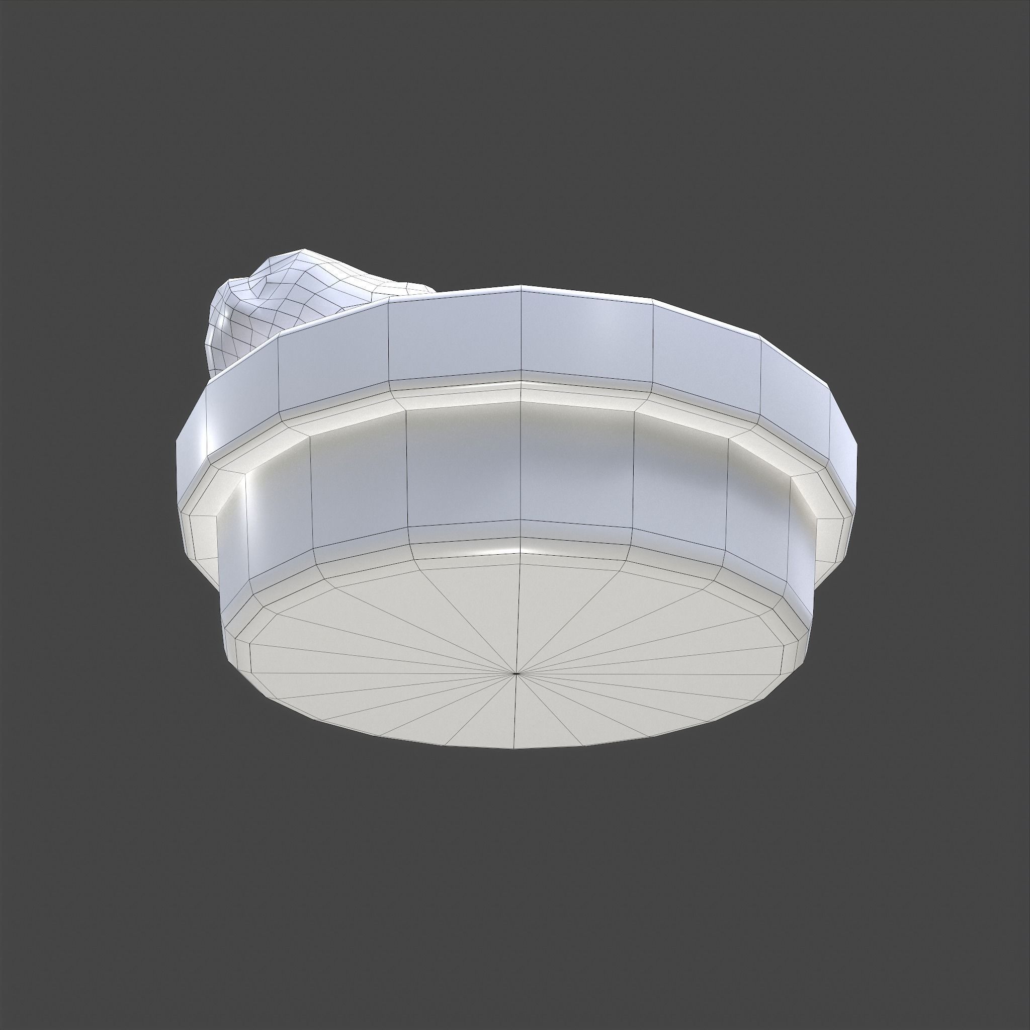 Dry Dye Chunks Low-poly 3D model_42