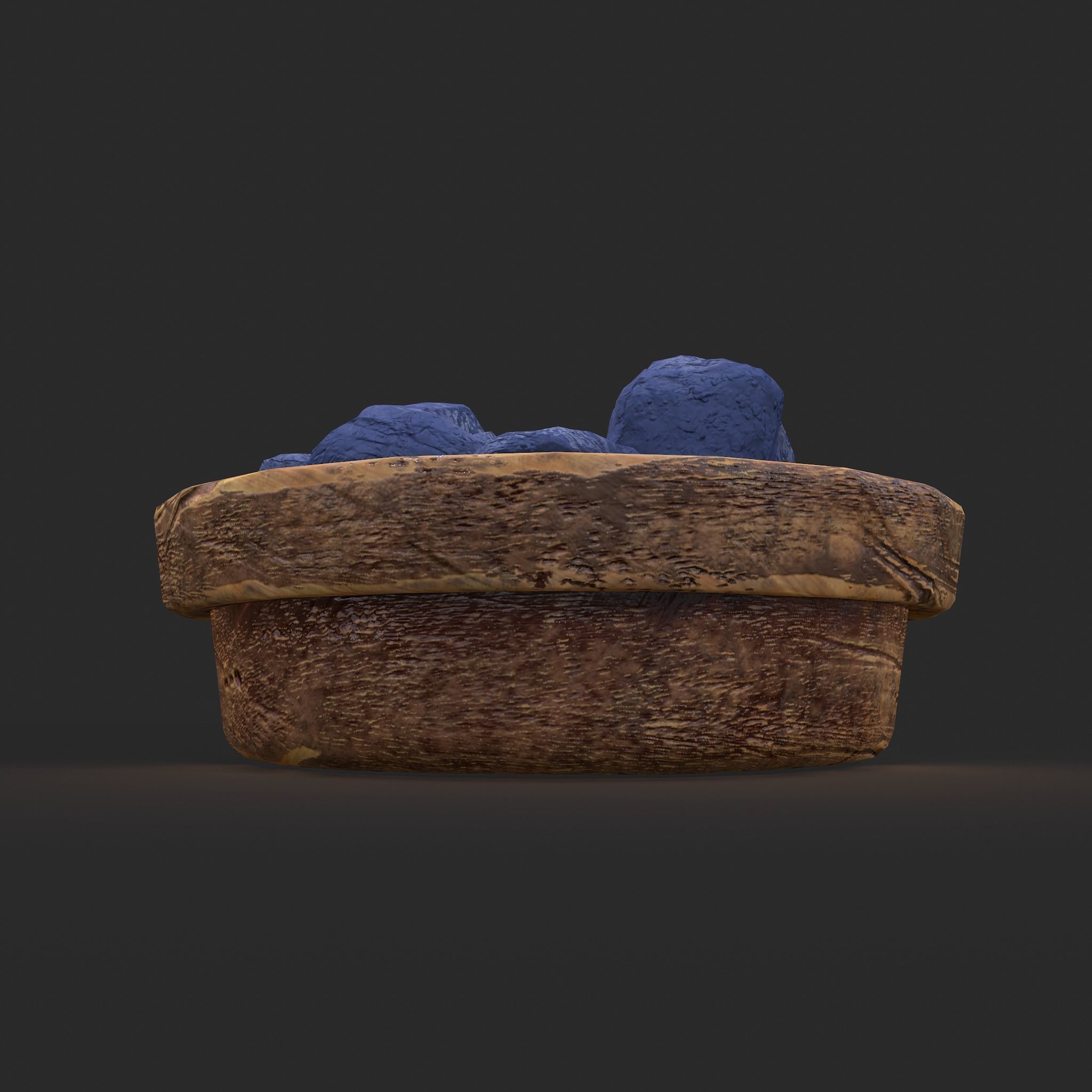 Dry Dye Chunks Low-poly 3D model_13