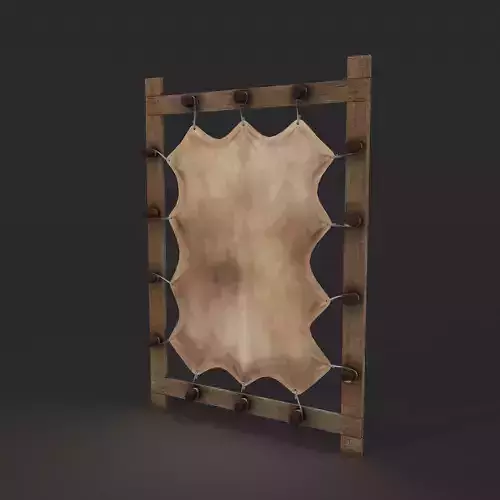 Hide Stretcher  Low-poly 3D model