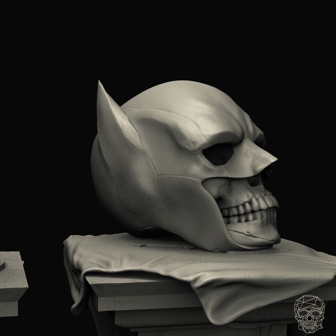 Collections Skull Pedestal 1 3D print model_6