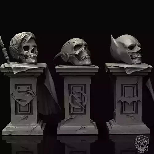 Collections Skull Pedestal 1