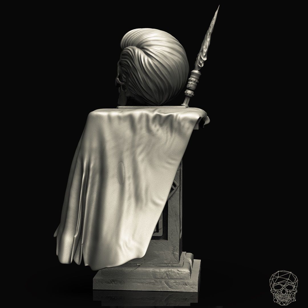 Collections Skull Pedestal 1 3D print model_18