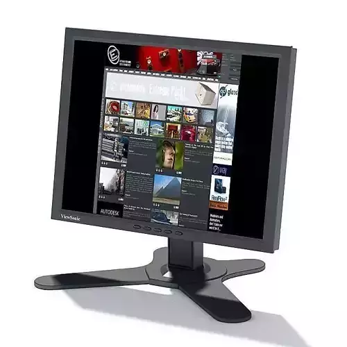 Computer View Sonic Monitor