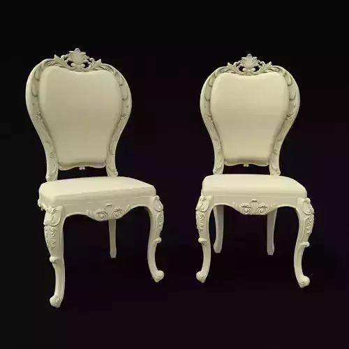 chair two ornate chairs - two ornate chairs