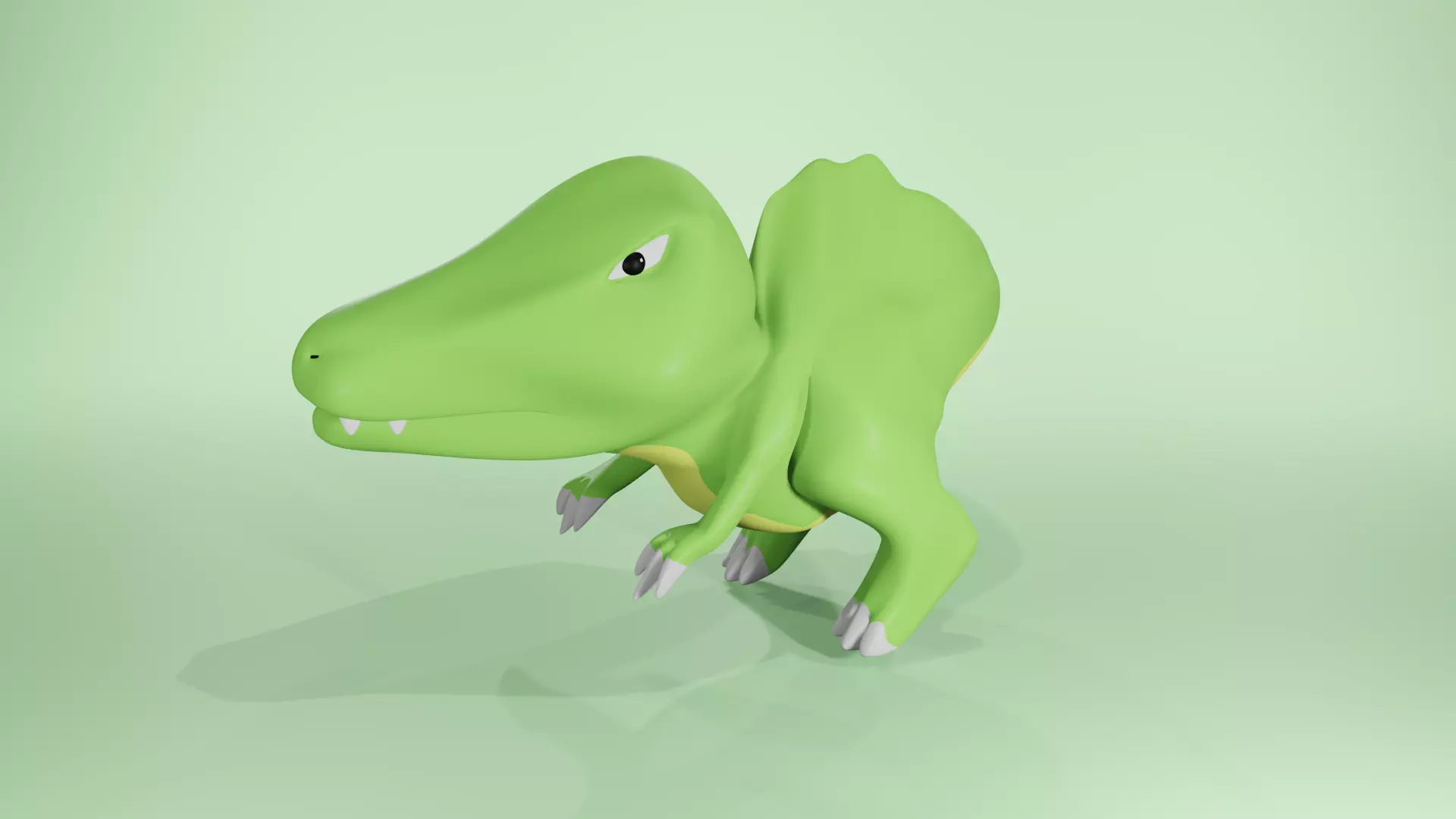 Models 3D Spinosaurus toy 3D print model_0