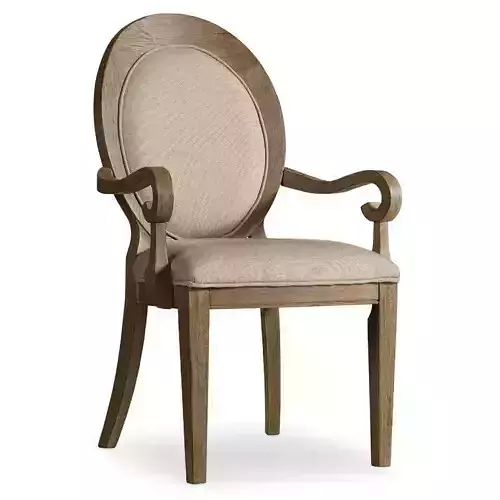 Corsica King Louis Arm Chair - 2 Colour 3D model