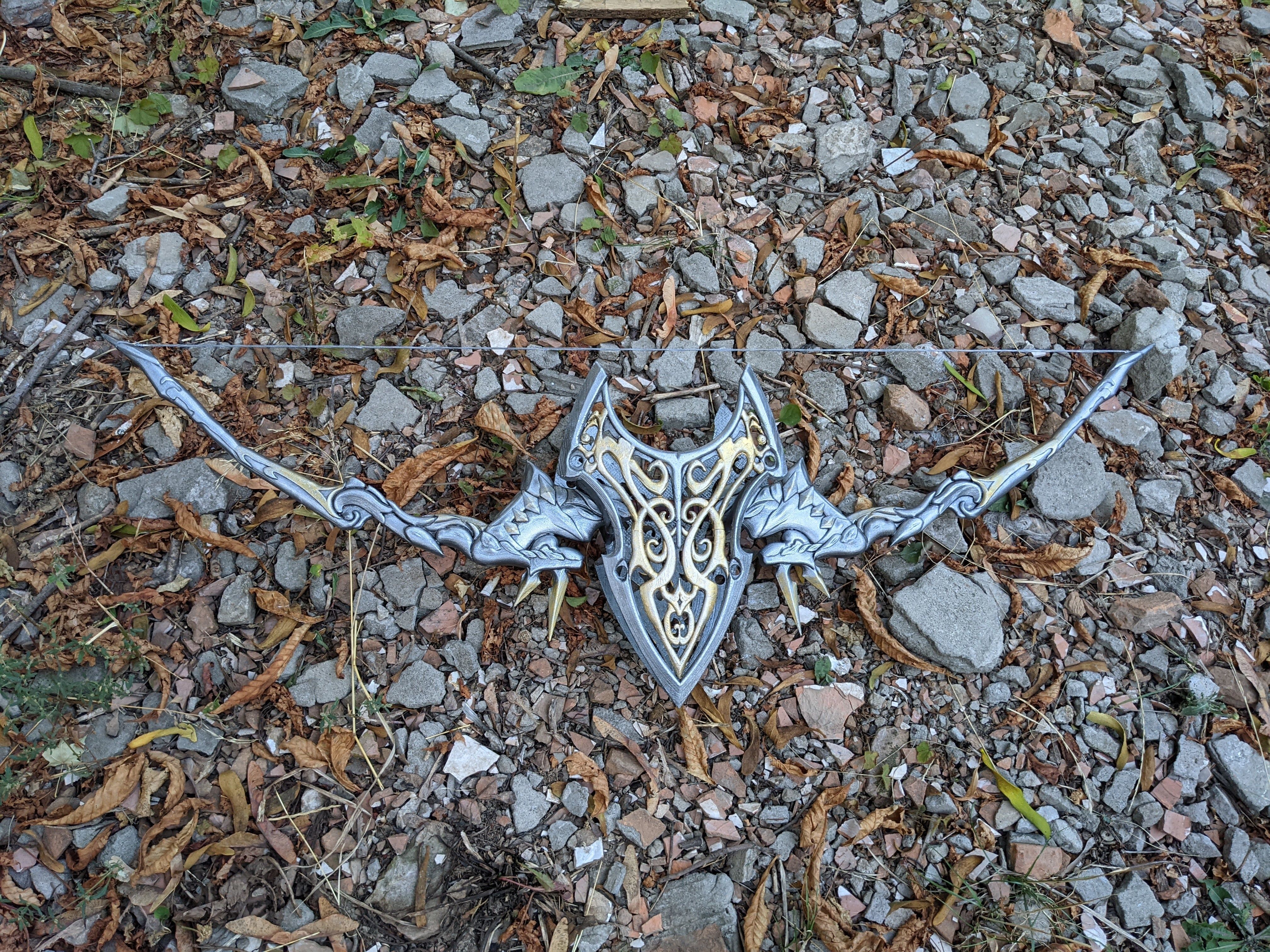 3D model Soul Bow from Lineage2 Game 3D print model_5