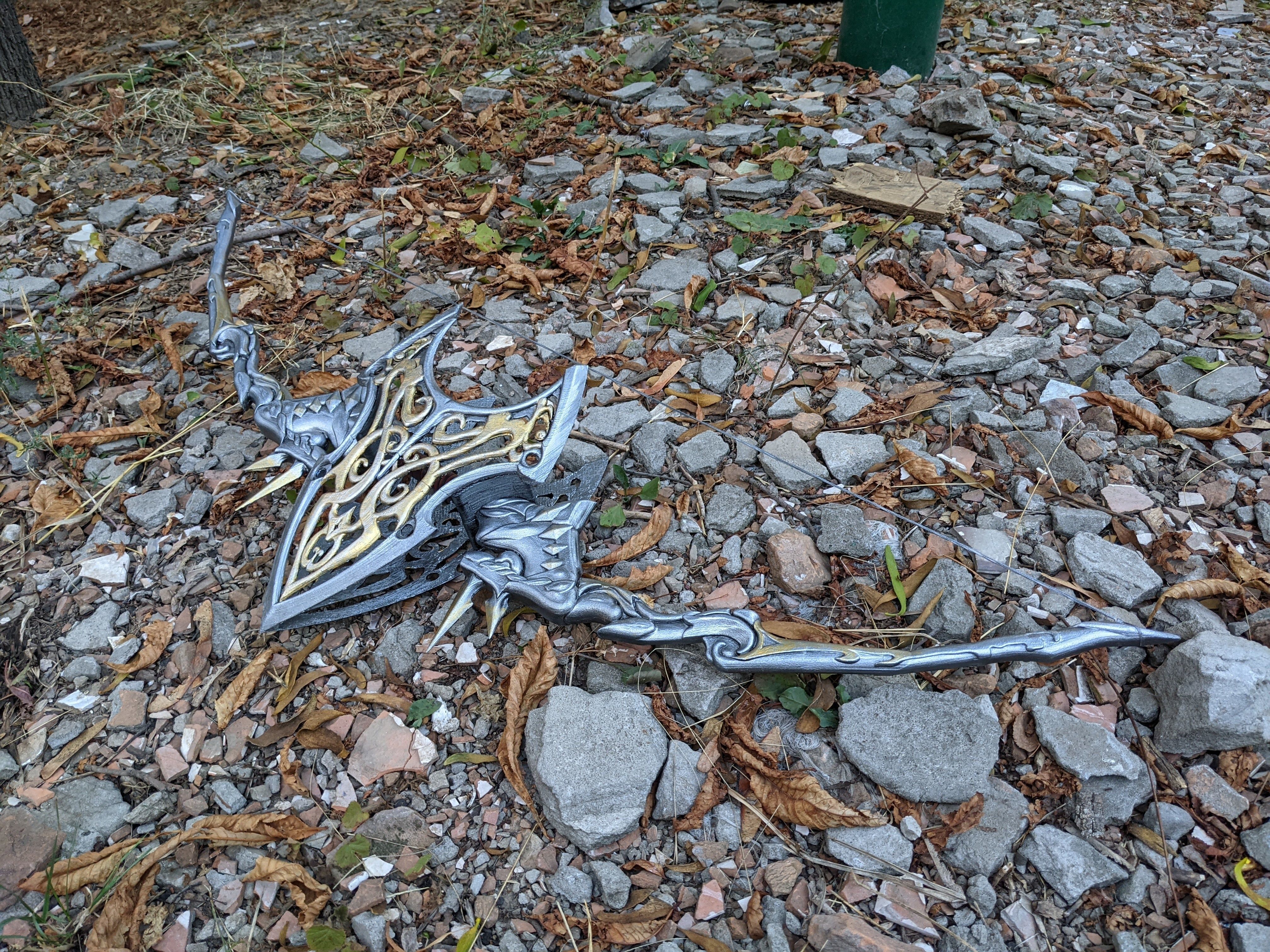 3D model Soul Bow from Lineage2 Game 3D print model_6