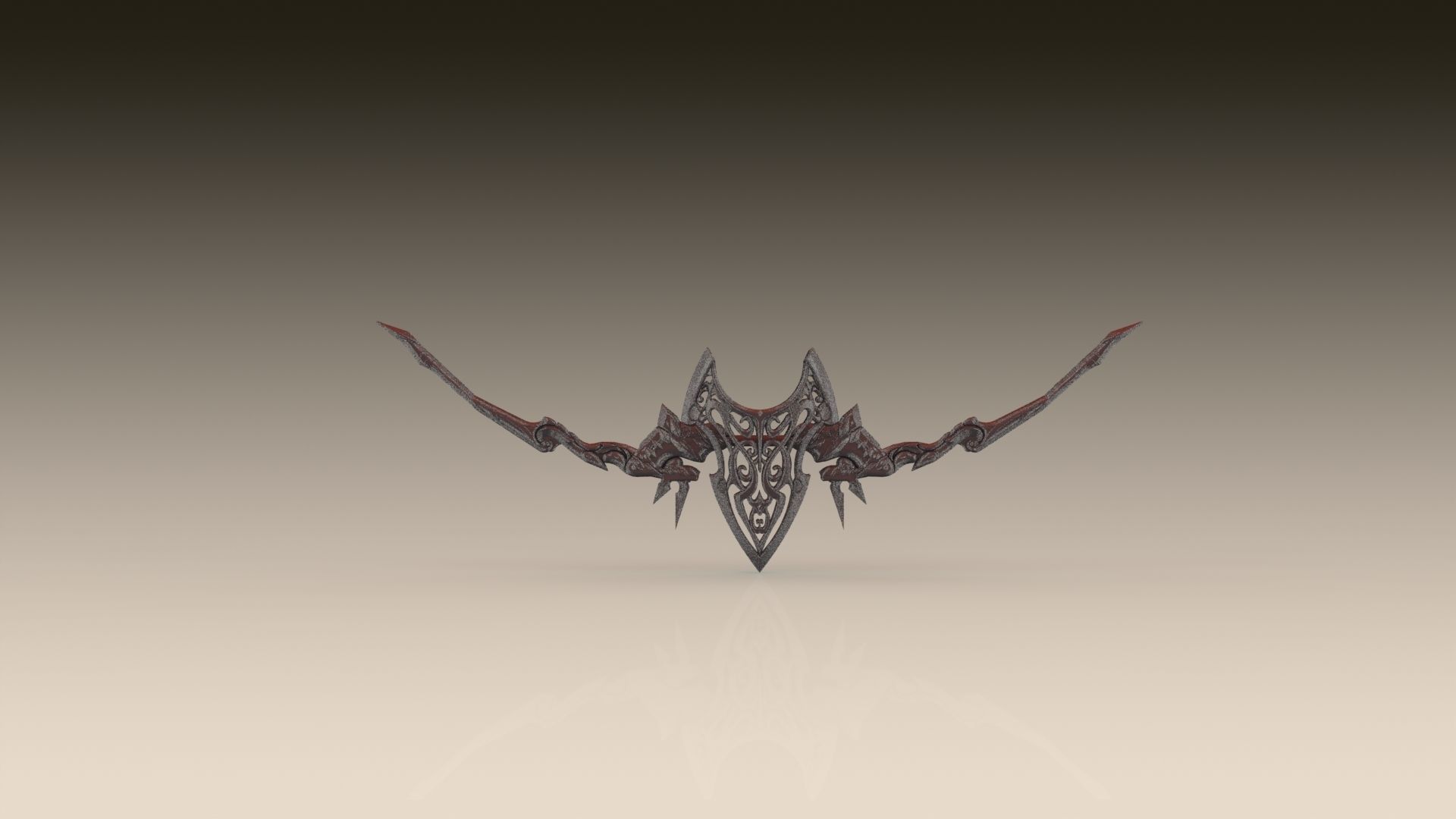 3D model Soul Bow from Lineage2 Game 3D print model_2
