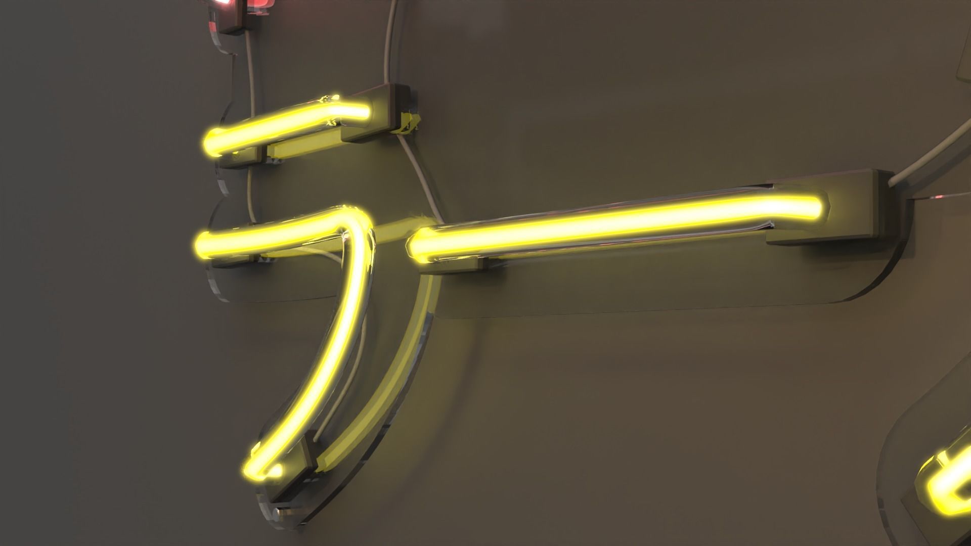 Ramen - Neon Sign 3D model_4