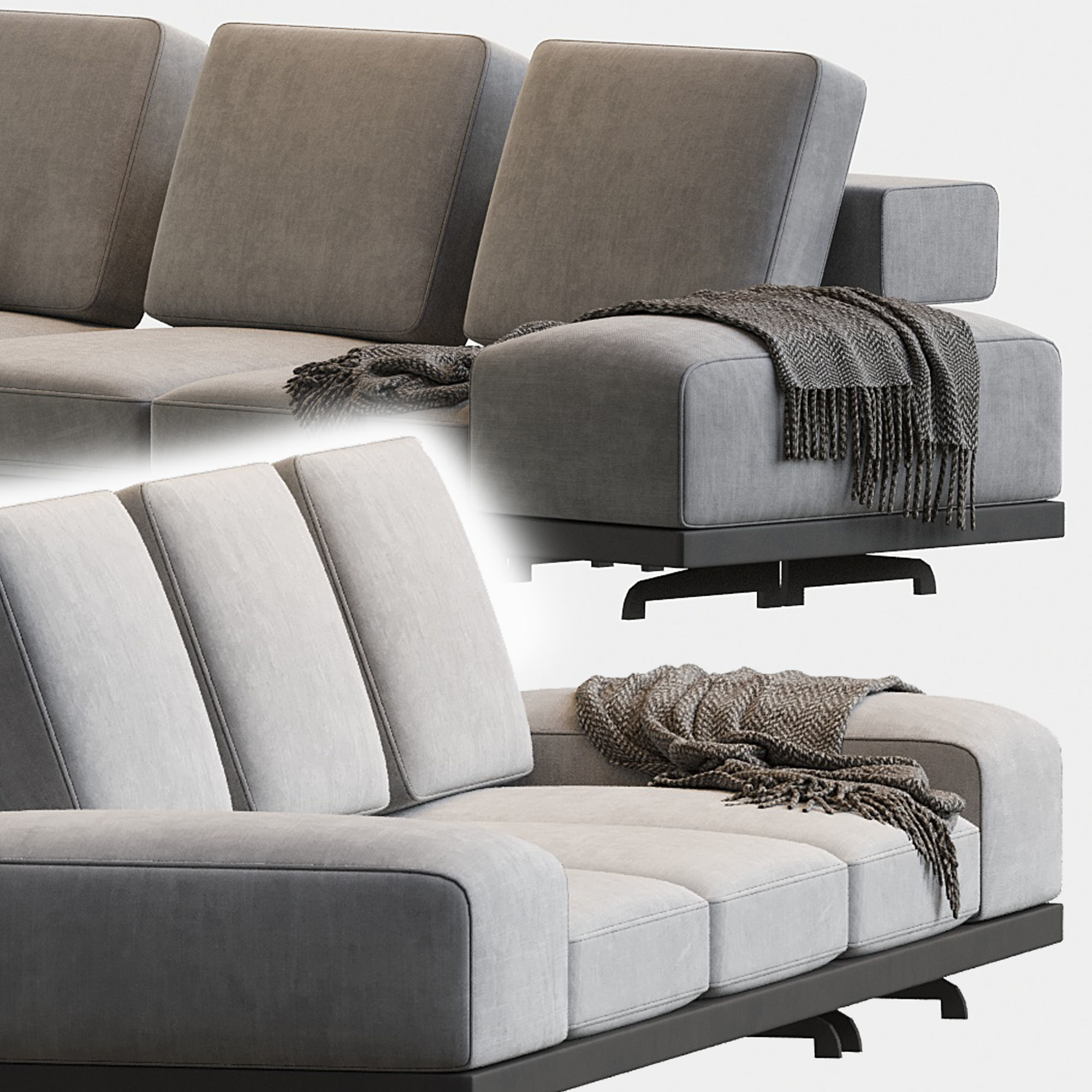 Sofa Boconcept Cenova design Corona render 3D model | CGTrader
