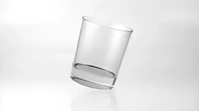 3D Glass Model of water