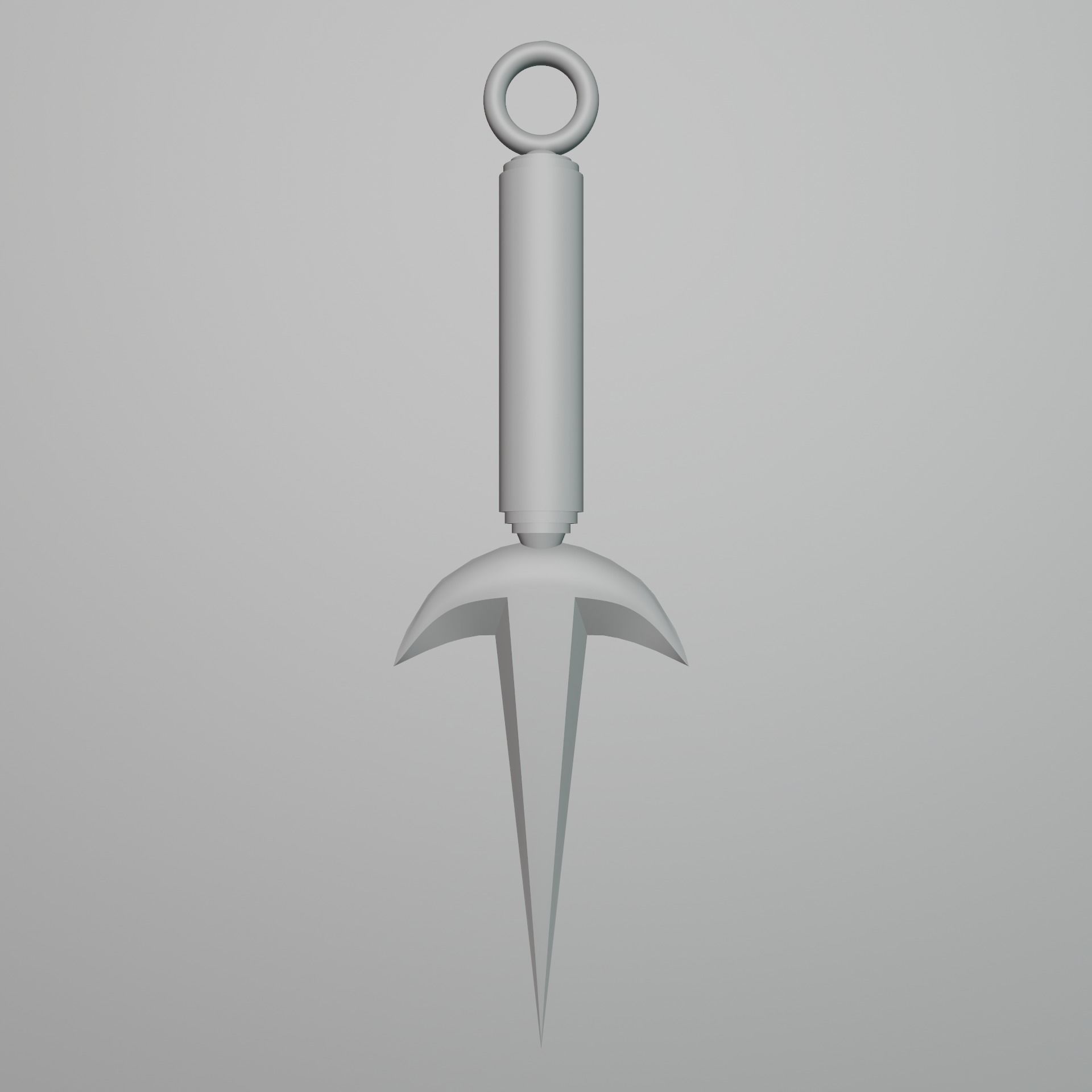 Minatos Kunai Knife 3D model_3
