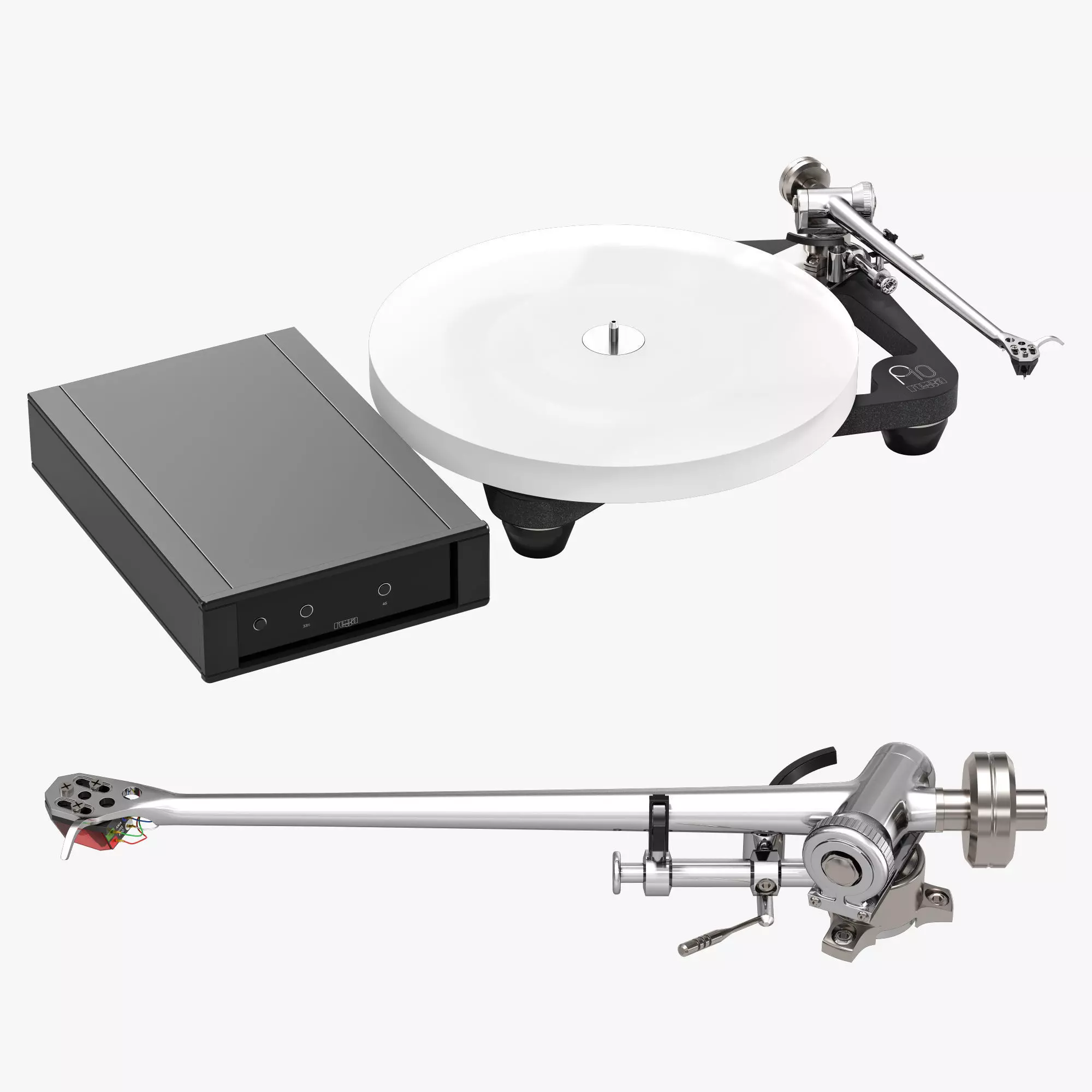 Rega planar 10 3D model_0