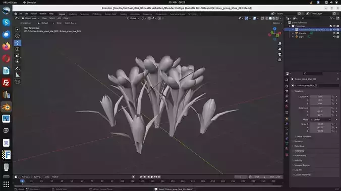 Krokus Group Blue 001