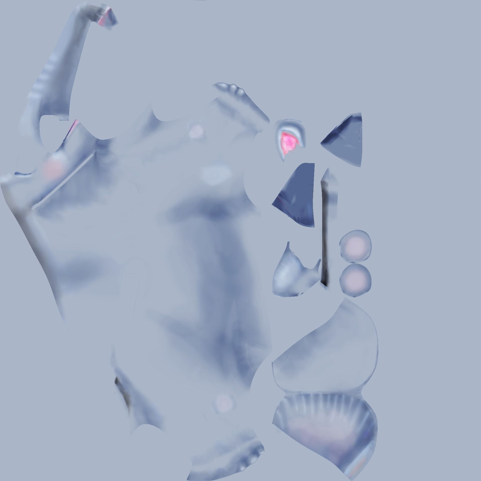 Nice and kind cartoon Elephant- Stylized model 3D model_18