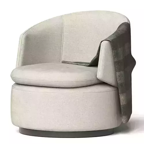 Crescent Swivel Chair