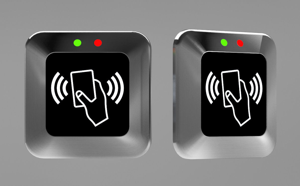 Elevator control panels Free 3D model_7