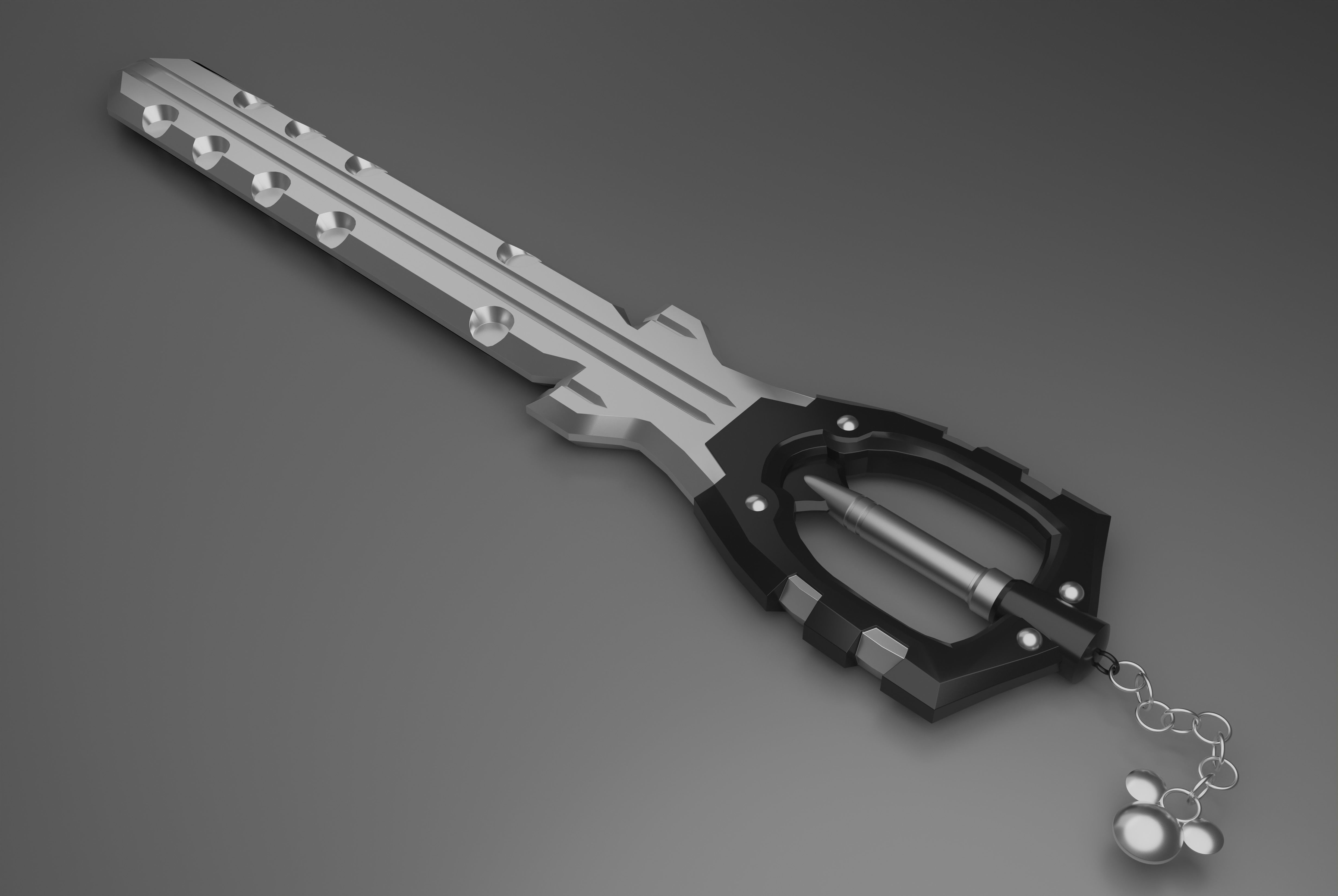 Keyblade Braveheart 3D Model 3D model_5