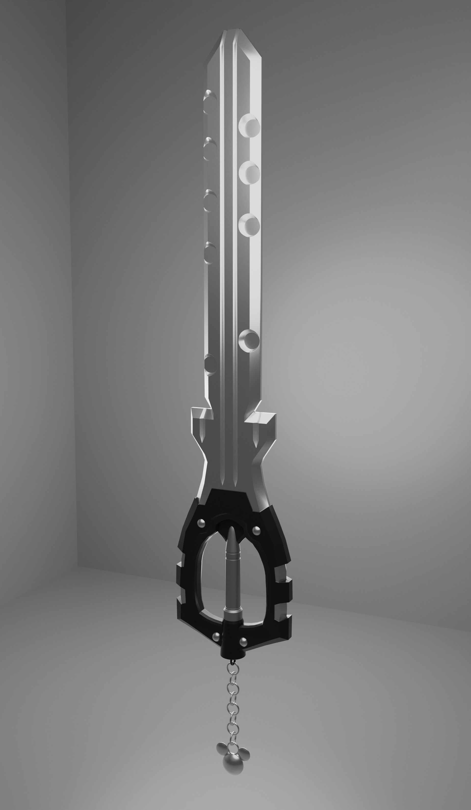 Keyblade Braveheart 3D Model 3D model_1