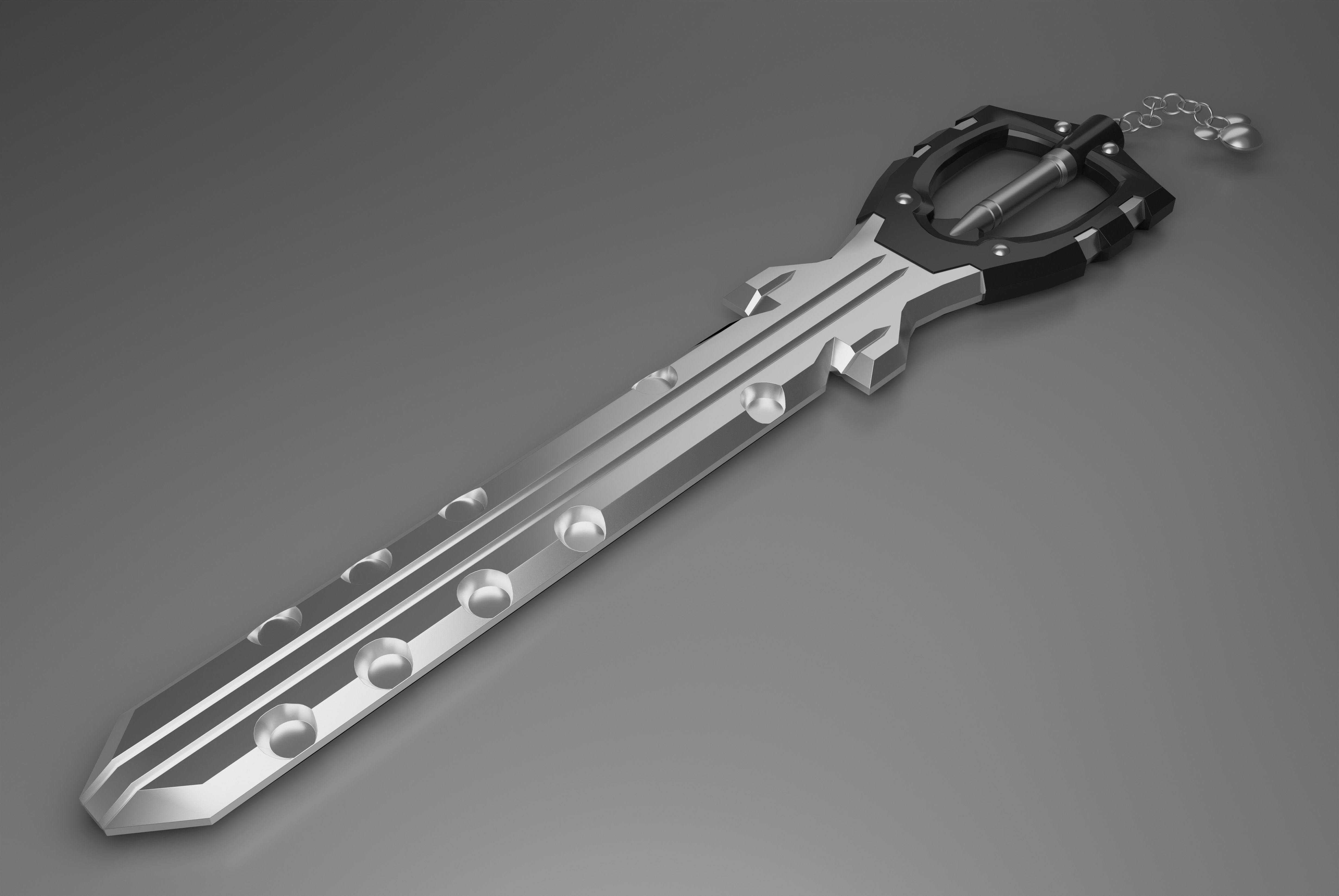 Keyblade Braveheart 3D Model 3D model_6