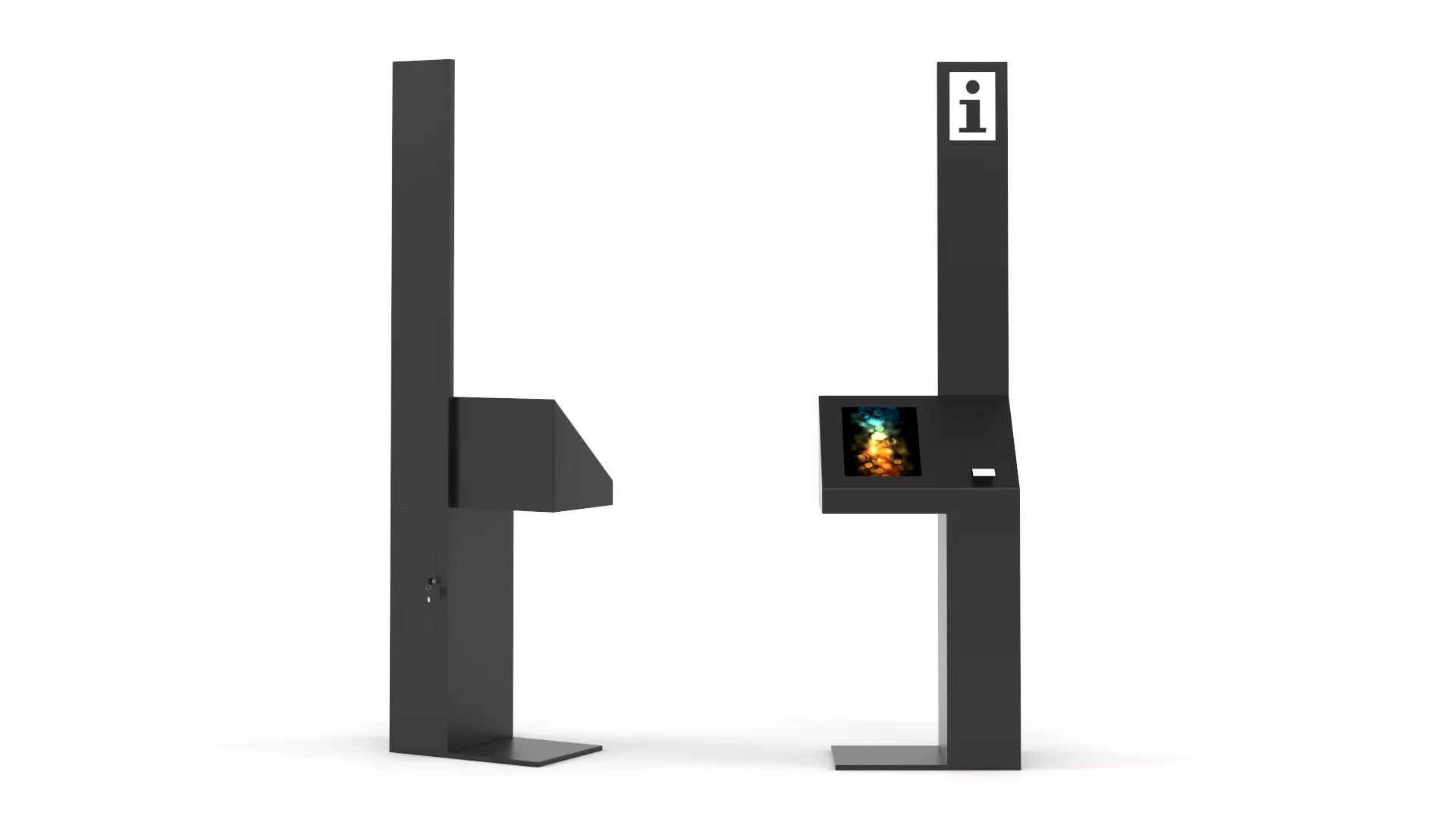 Information Kiosk 3D model_0