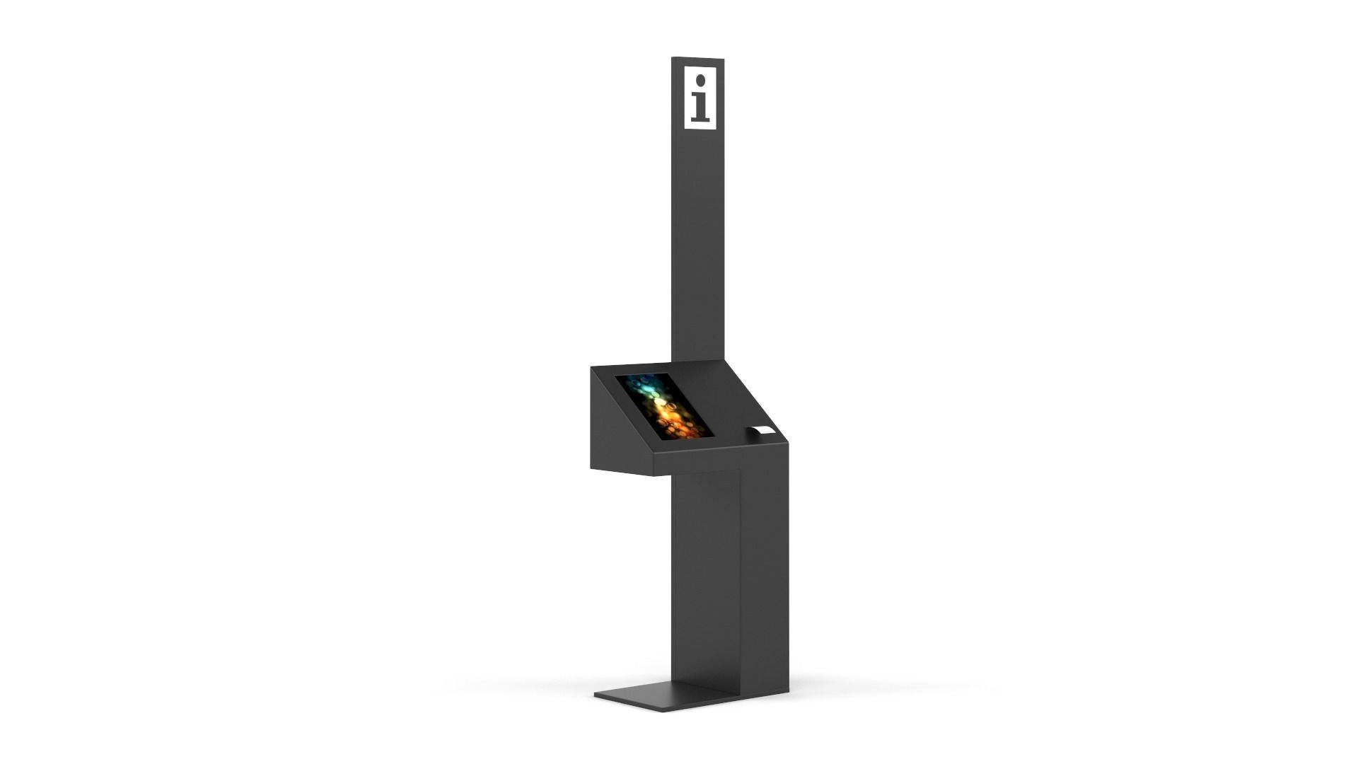 Information Kiosk 3D model_6