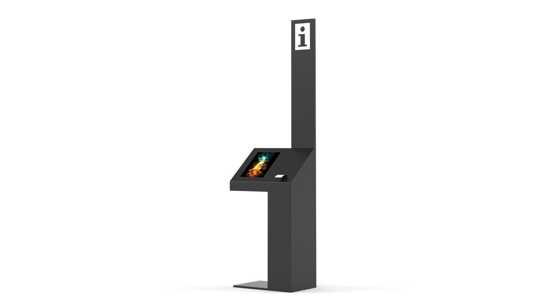 Information Kiosk 3D model_2