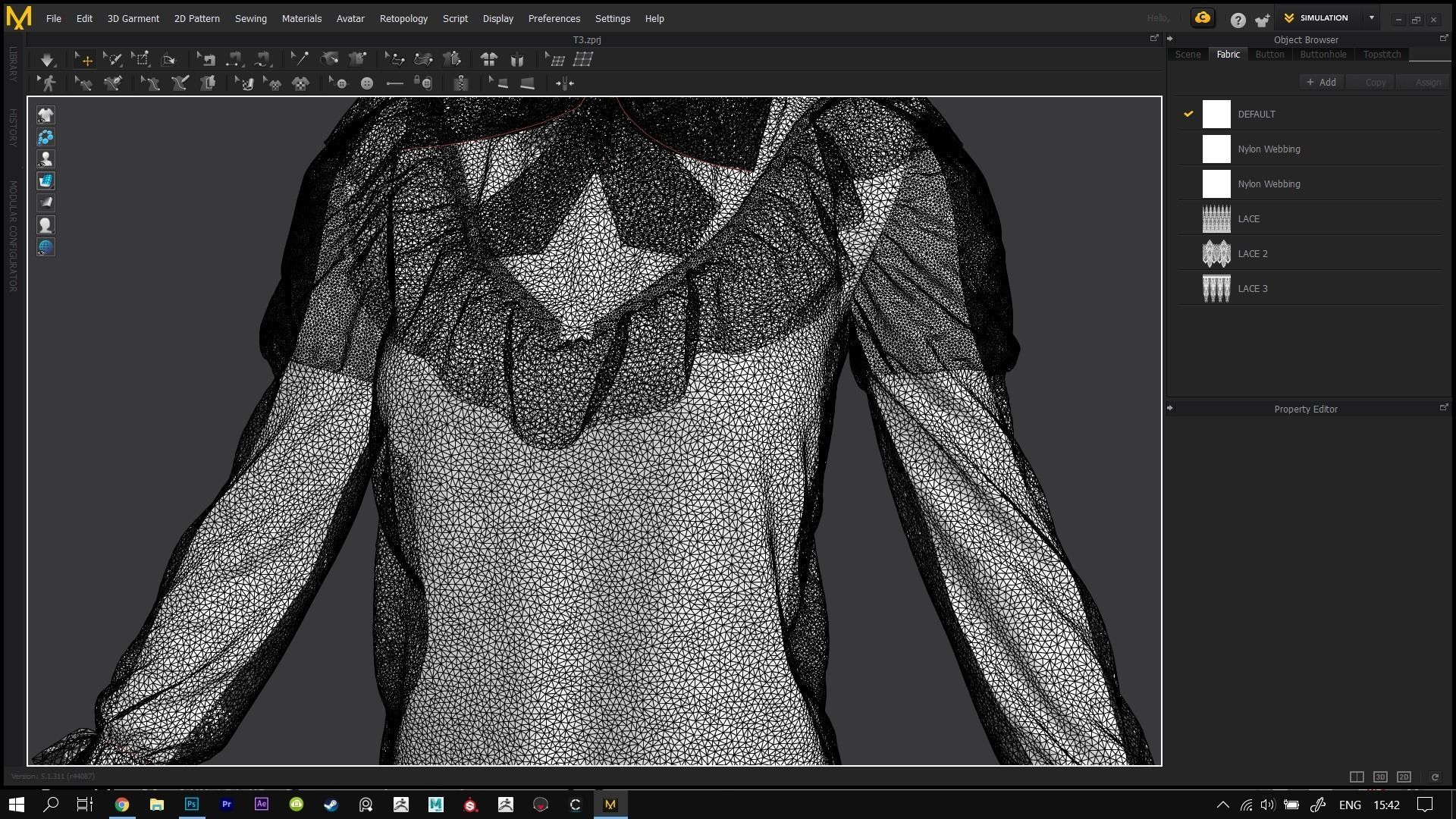 Vintage Shirts  3D model_9