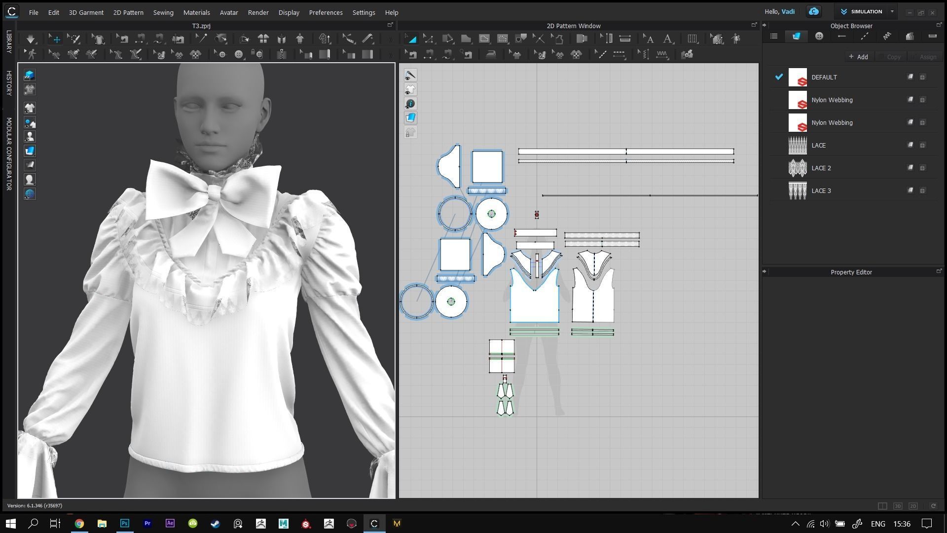 Vintage Shirts  3D model_6