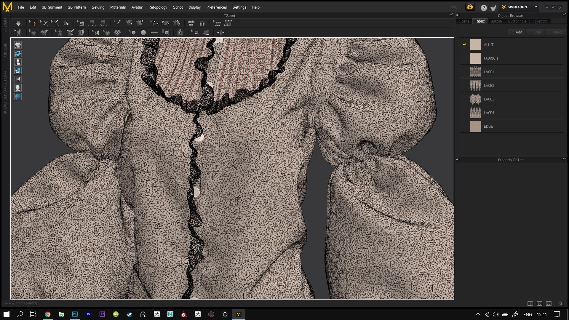 Vintage Shirts  3D model_8
