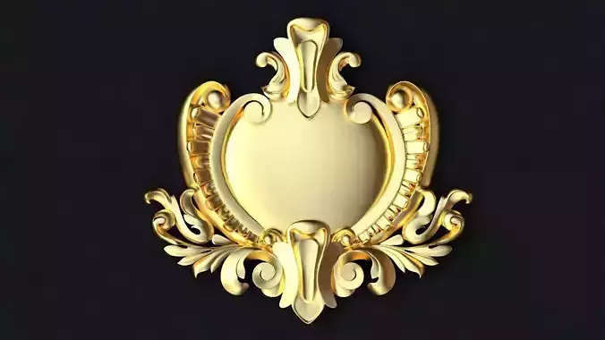 Central decor ornament for furniture