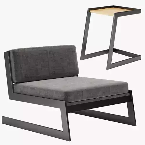 Concepto easy lounge armchair