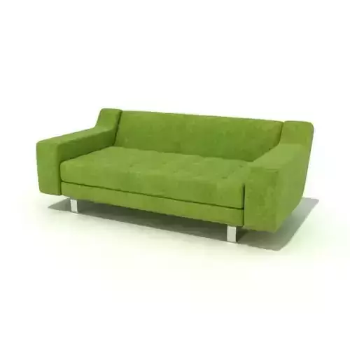 Green Fabric Couch