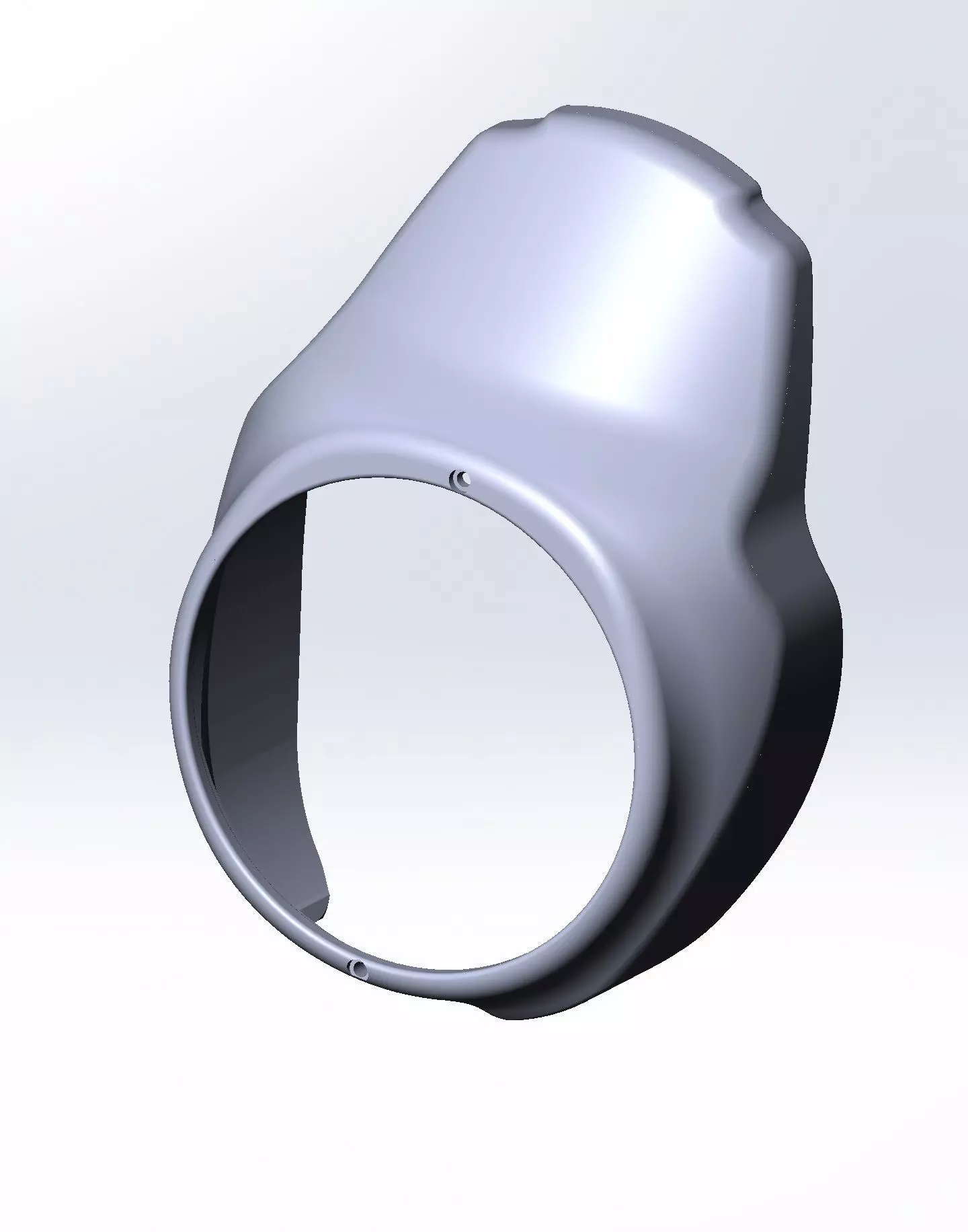 Motorcycle Custom Fairing 3D model_0