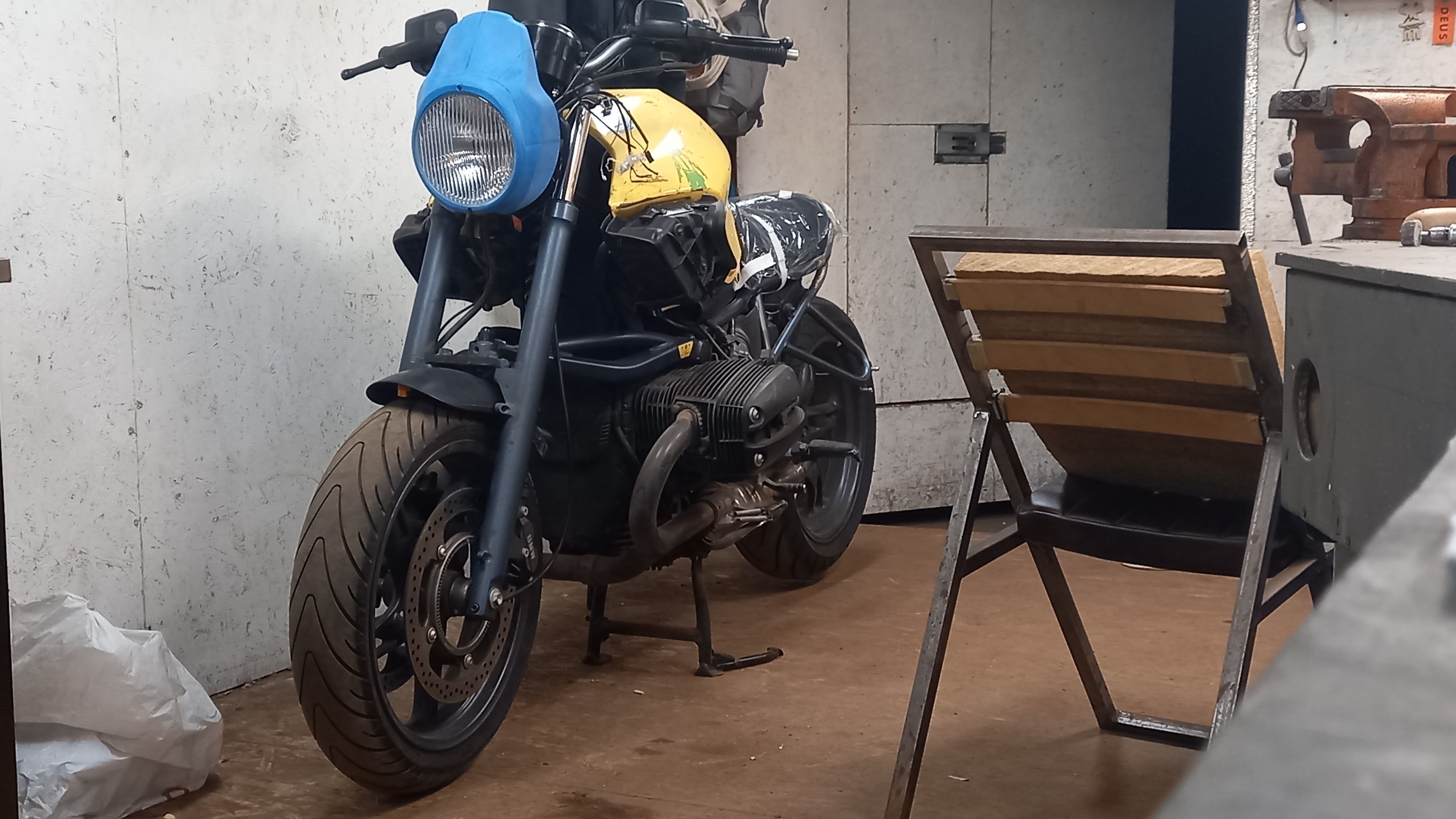 Motorcycle Custom Fairing 3D model_1