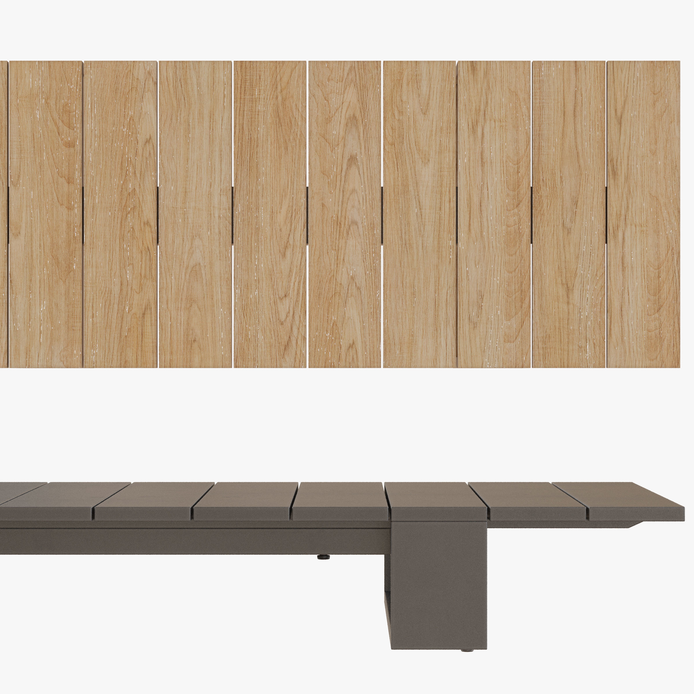 RH BAHIA COFFEE TABLE 3D model_2