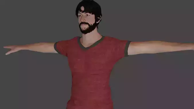 Rigged Male Character 27