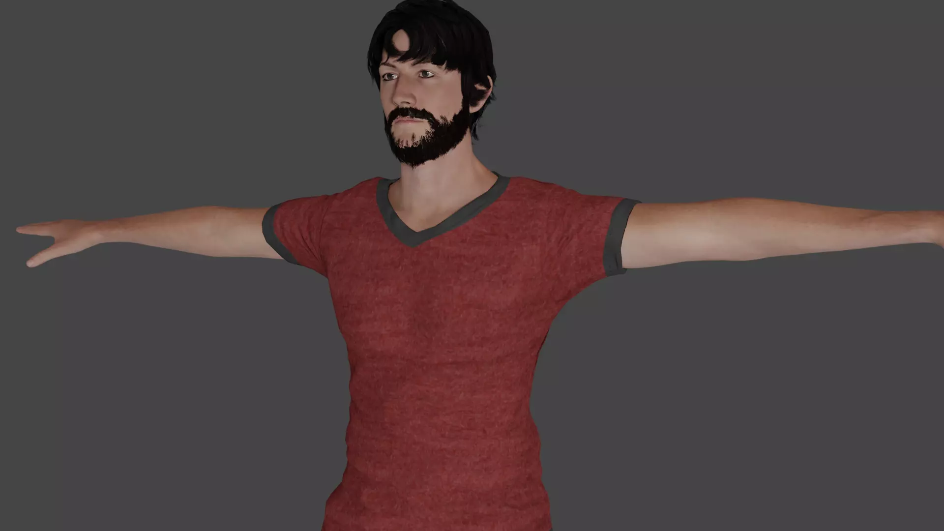 Rigged Male Character 27 3D model rigged | CGTrader