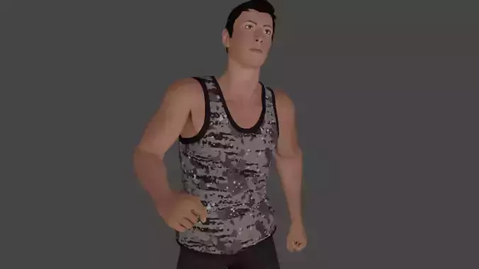 Rigged Male Character 29