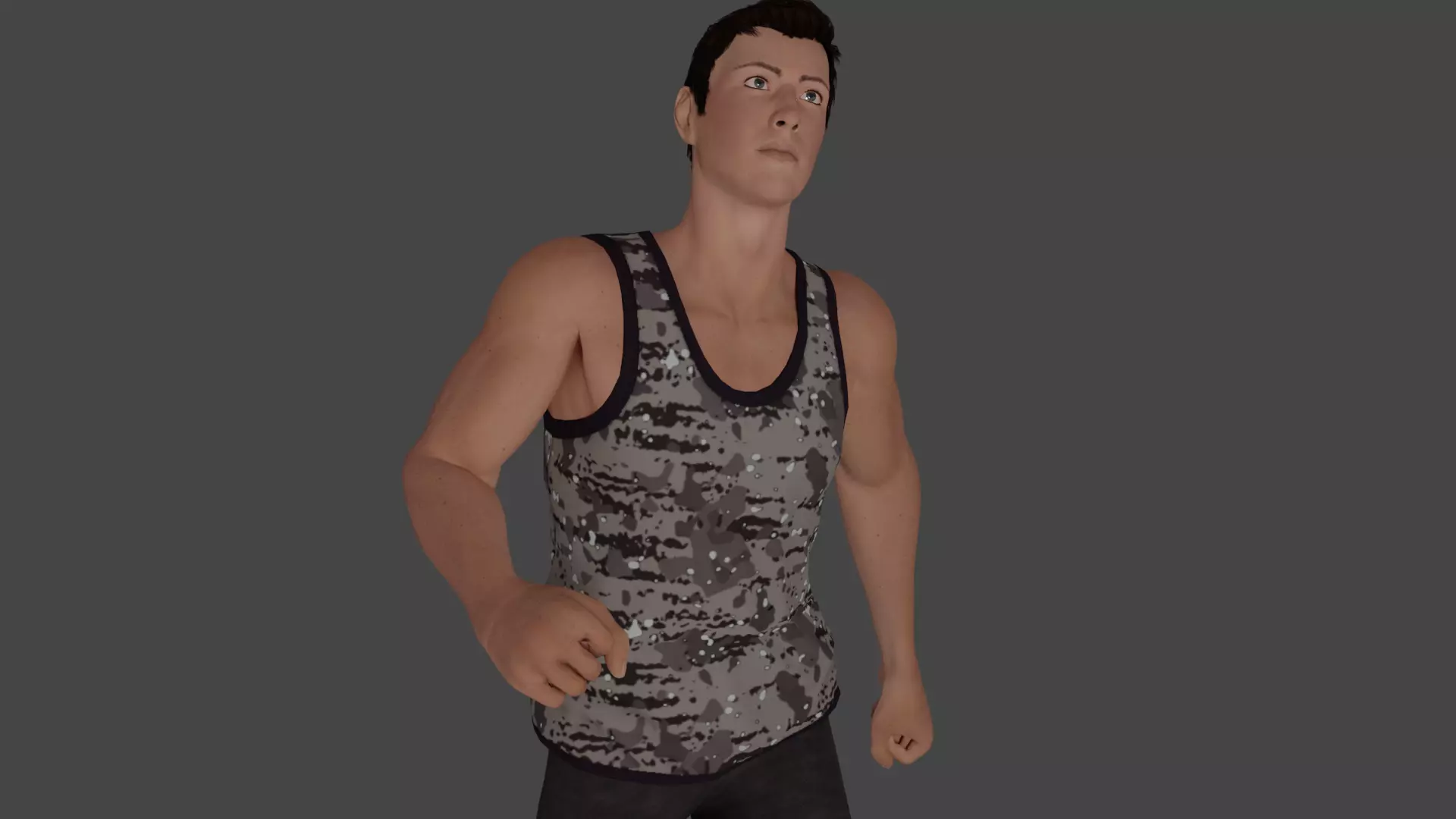 Rigged Male Character 29 3D model rigged | CGTrader