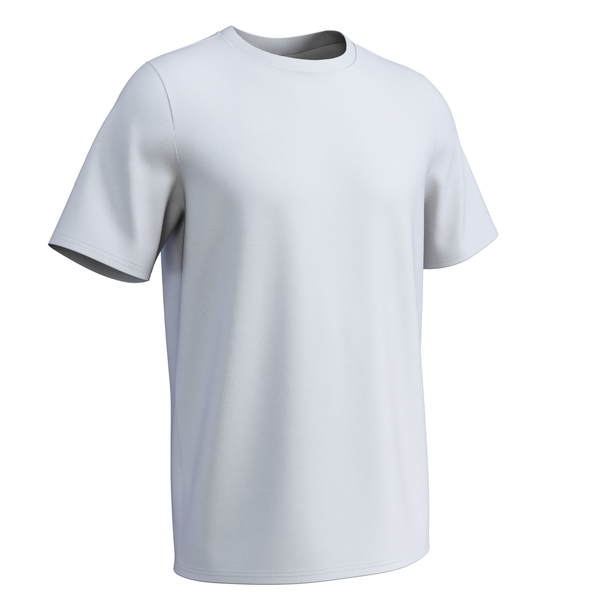 10 Basic Men Shirt Pack 3D model_1