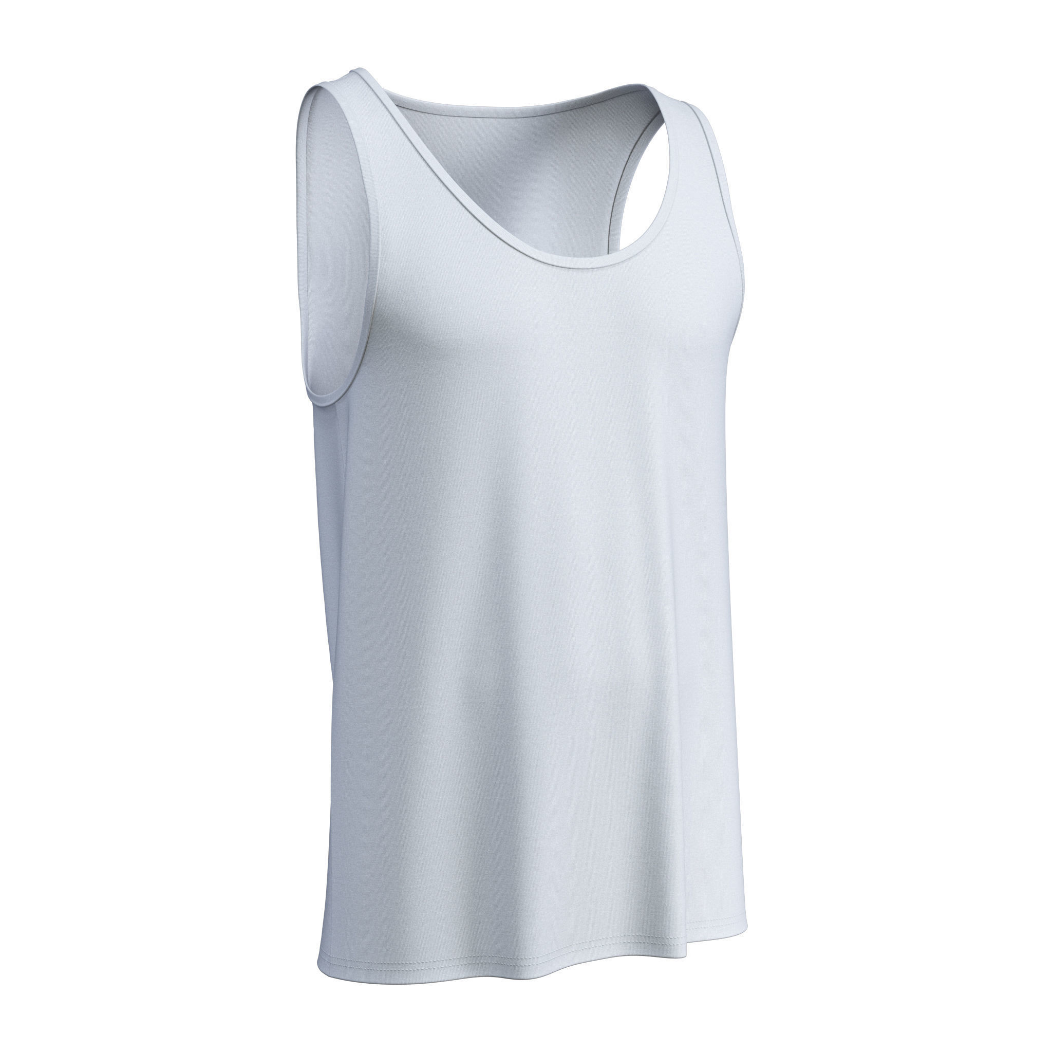 10 Basic Men Shirt Pack 3D model_8