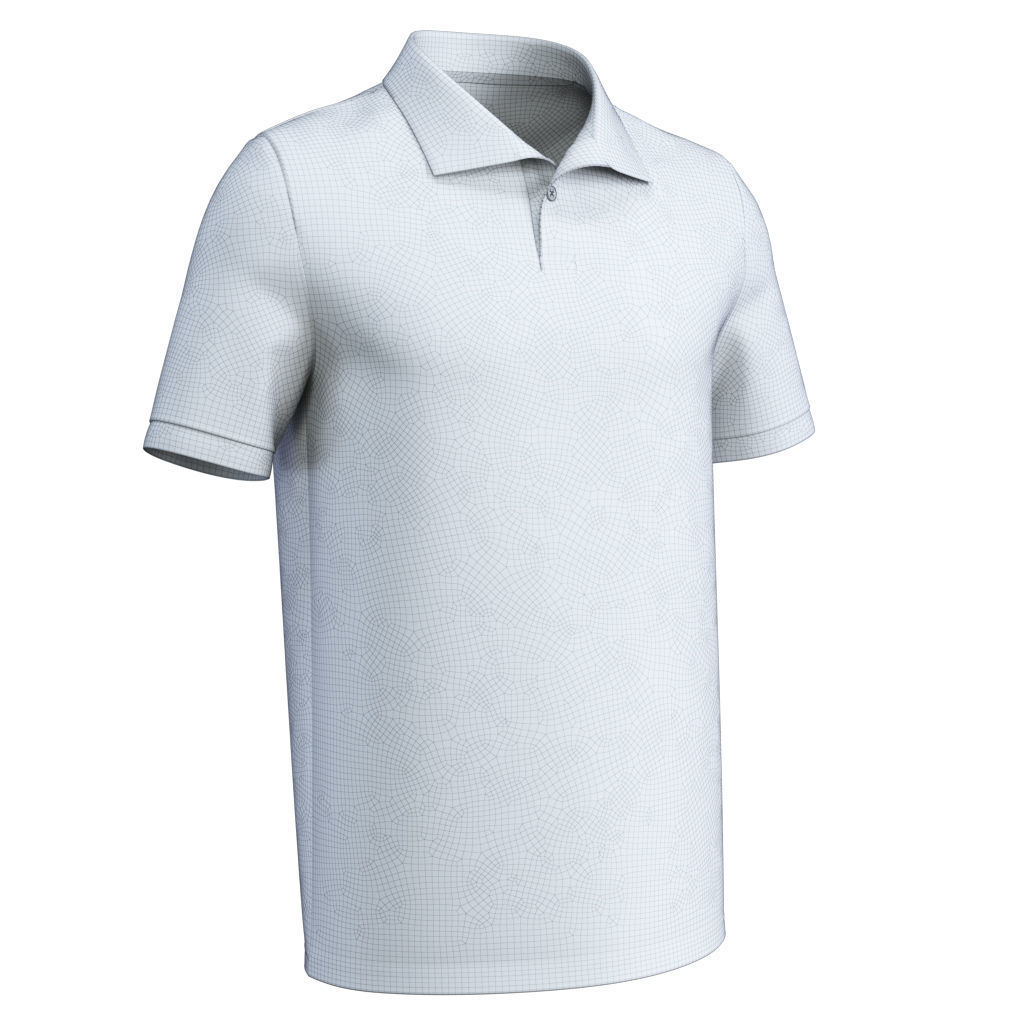 10 Basic Men Shirt Pack 3D model_14