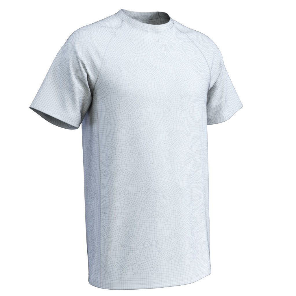 10 Basic Men Shirt Pack 3D model_17